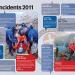 Pages from annual report for the Cockermouth Mountain Rescue Team 